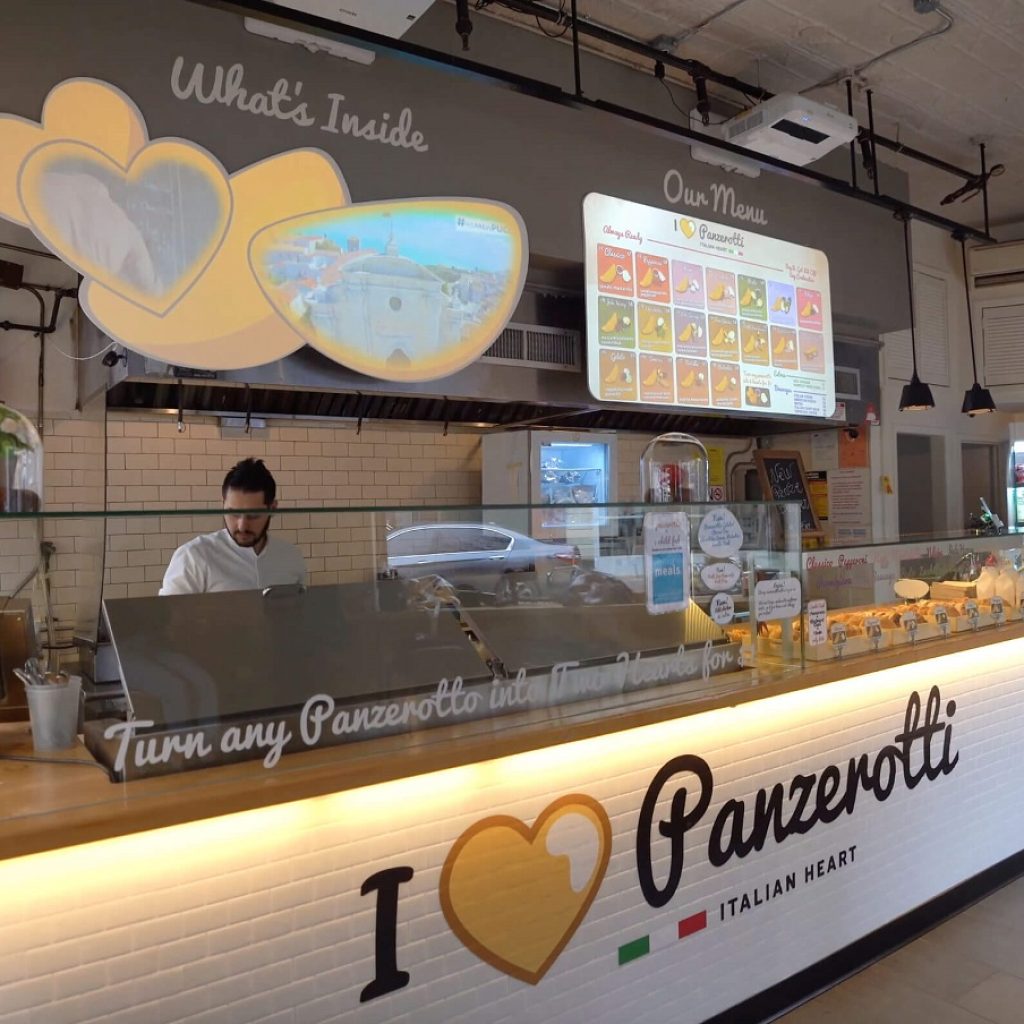 Il primo store I Love Panzerotti a Manhattan, Varick Street