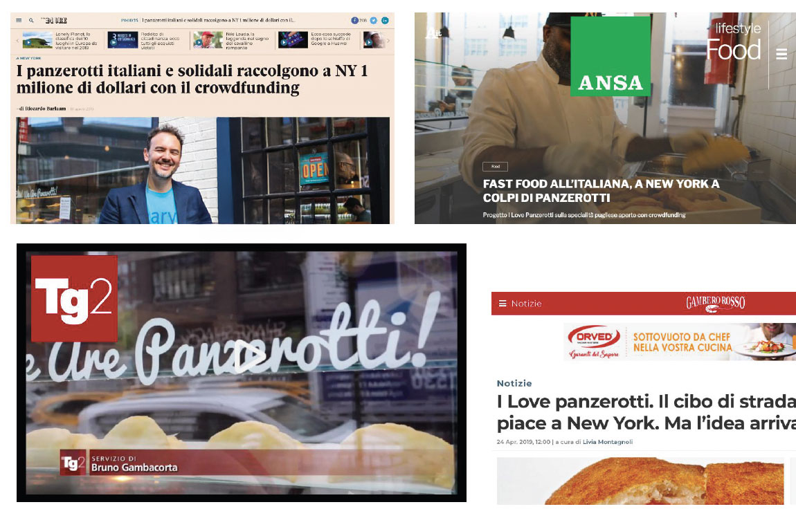 Rassegna stampa italiana: Sole 24 Ore, ANSA, TG2, Gambero Rosso